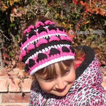 Colored Ponytail Hat