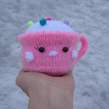 Cup knitting pattern