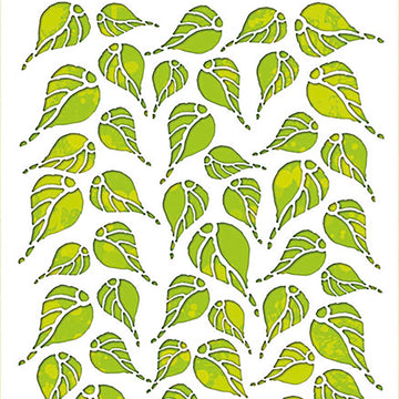 Studio Light Mixed Media A4 Stencil - Leaves