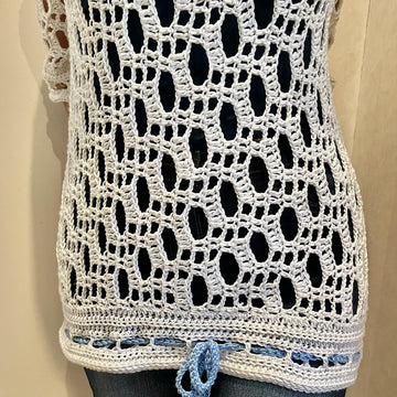 UNIQUE TUNIQUE Crochet Pattern English USA & Dutch