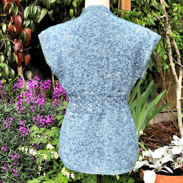 Gilet with Tie Front