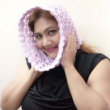 Spiders Cowl Crochet Neck Warmer Pattern