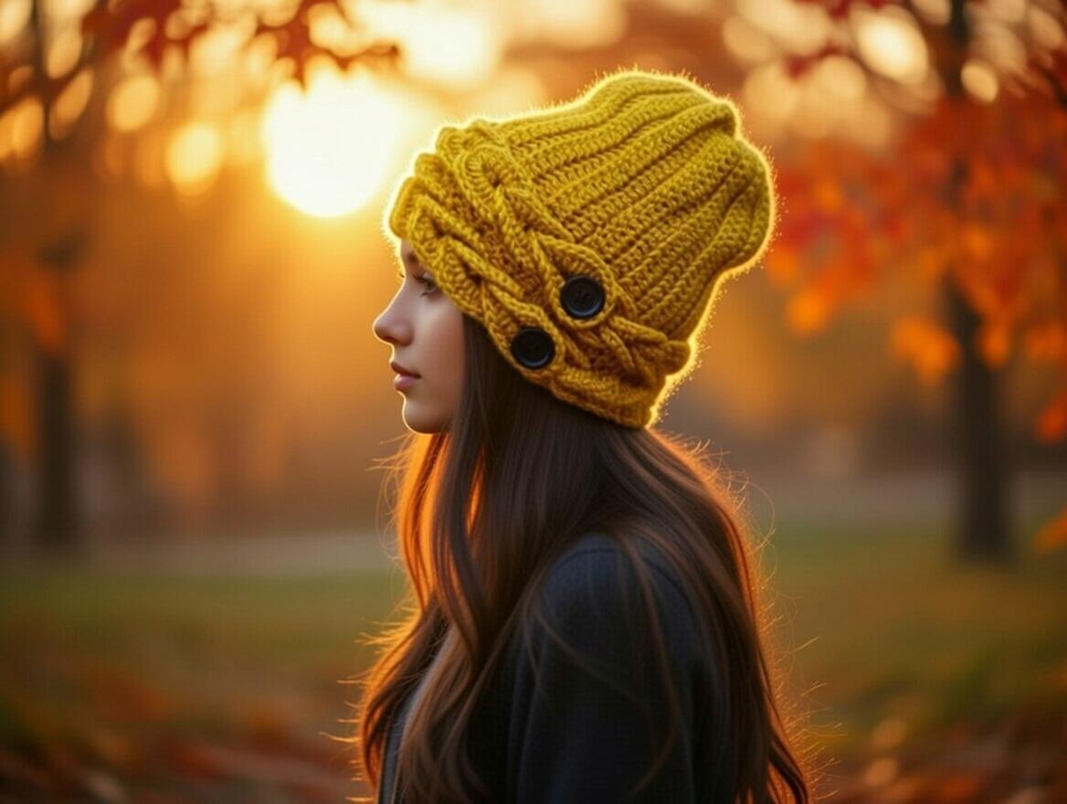 Crochet Braided Beanie Hat Pattern + Video Tutorial (PDF Download)Crochet braided hat PDF pattern with video tutorial