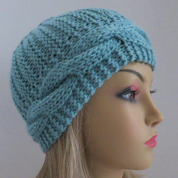 Elenna - The Hat with A Diagonal Design