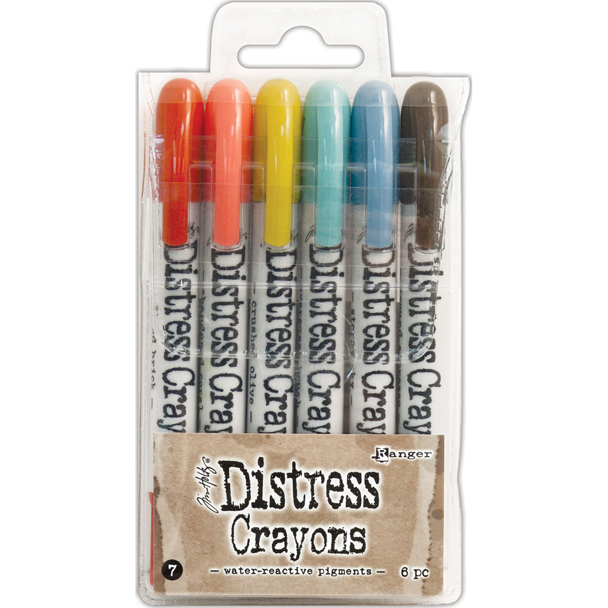 Ranger Tim Holtz Distress Crayon Set - Set #7