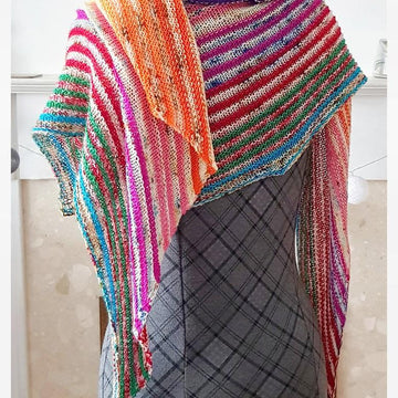 Starburst Knitted Wrap
