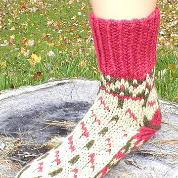 Shortie Slippers & Faeroe Slipper Socks