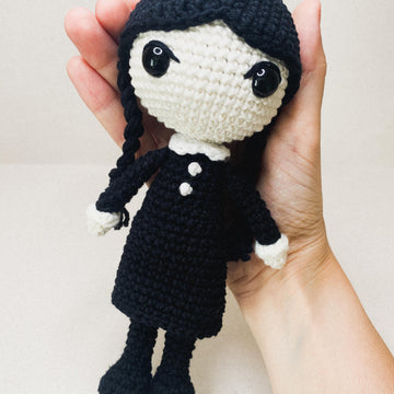 Wednesday Addams Amigurumi Pattern