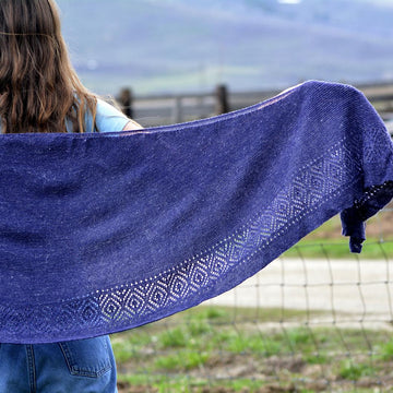 The Midnight Sun Shawl