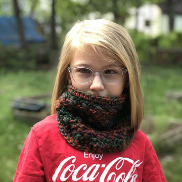 Blueberry Crumble Cowl