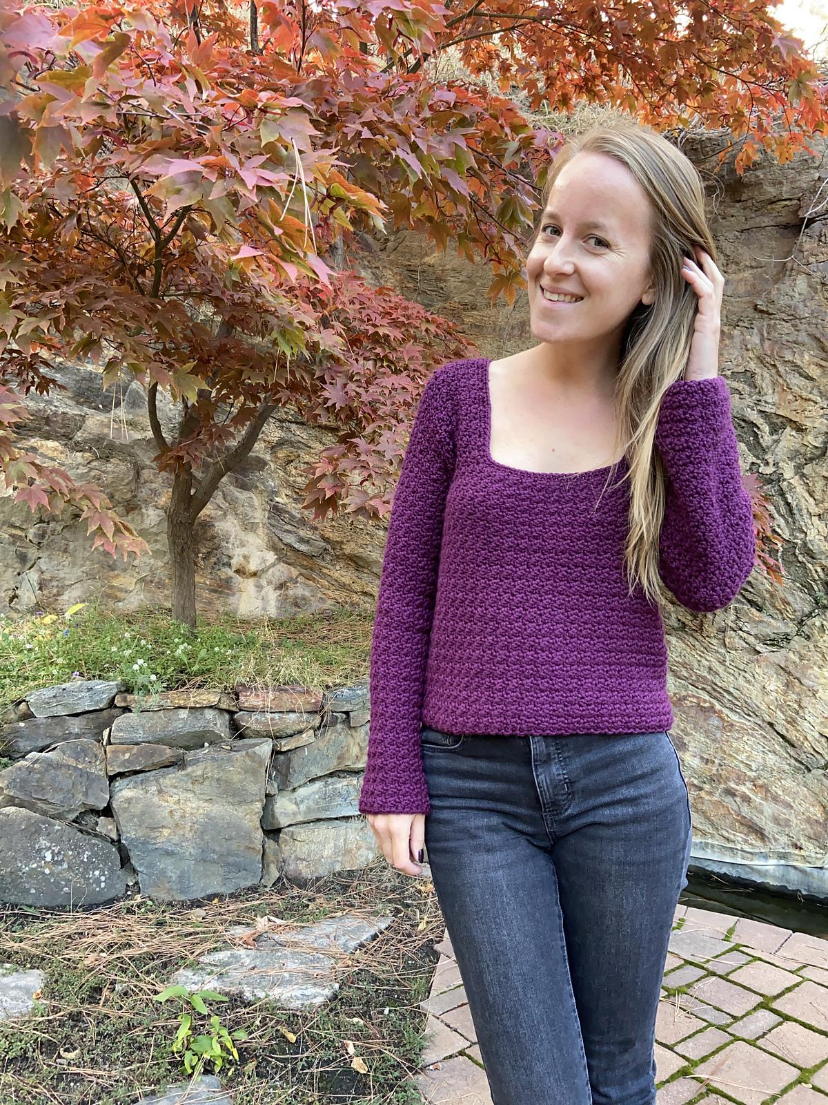 Roxy Sweater (Worsted)