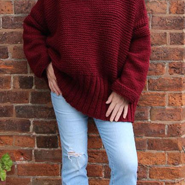 Claret Sweater