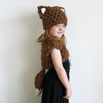 Scout the Fox Hat and Vest Set