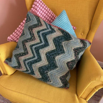 September Shades Zig-Zag Cushion Cover