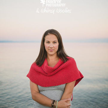 Button Wrap Shawl