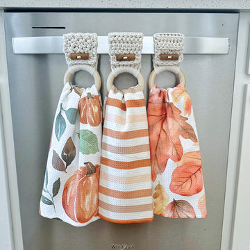 Button Closure Towel Holder 105