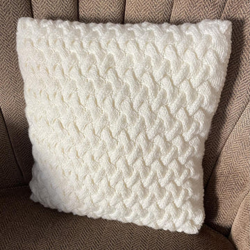 Cozy Cable Pillow Cover