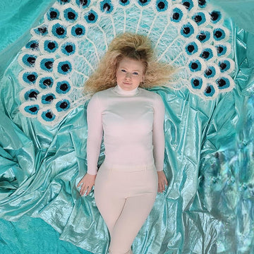 Good Luck Peacock Shawl