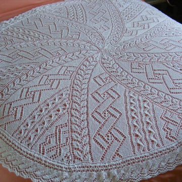 Swirl shawl