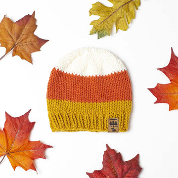 Candy Corn Halloween Hat