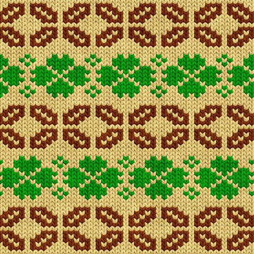 St Patricks Day Jacquard Knitting Chart