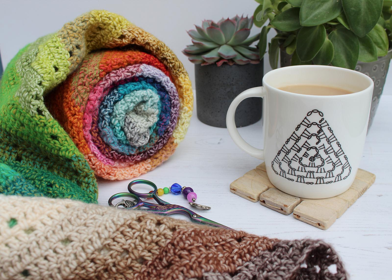 Speckled Rainbow Wrap