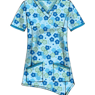 McCall's Misses'/Women's Scrubs Tops and Pants M6473 - Sewing Pattern