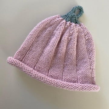 Pumpkin beanie hat