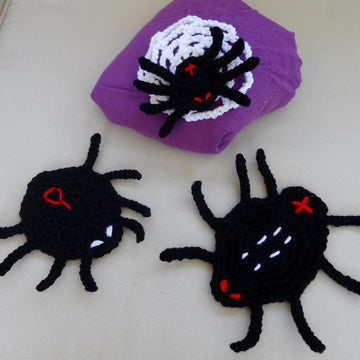 Halloween Spiders Trio