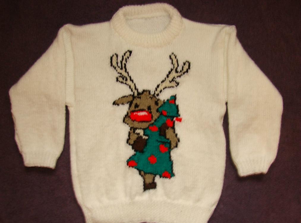 Christmas Rudolph Reindeer Jumper #2