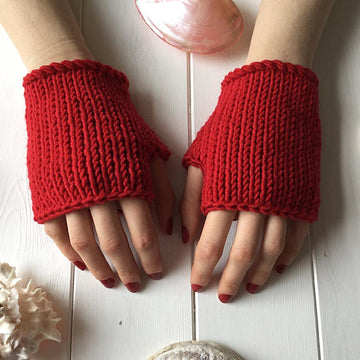 Bronnie Fingerless mitts