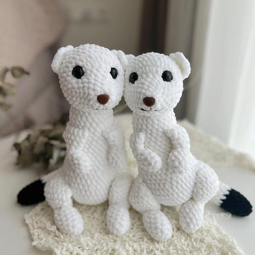 Weasel plush toy