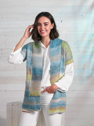 Jacket in James C. Brett Marble Chunky - JB698 - Leaflet
