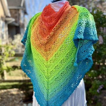 Stretchy Toes Shawl