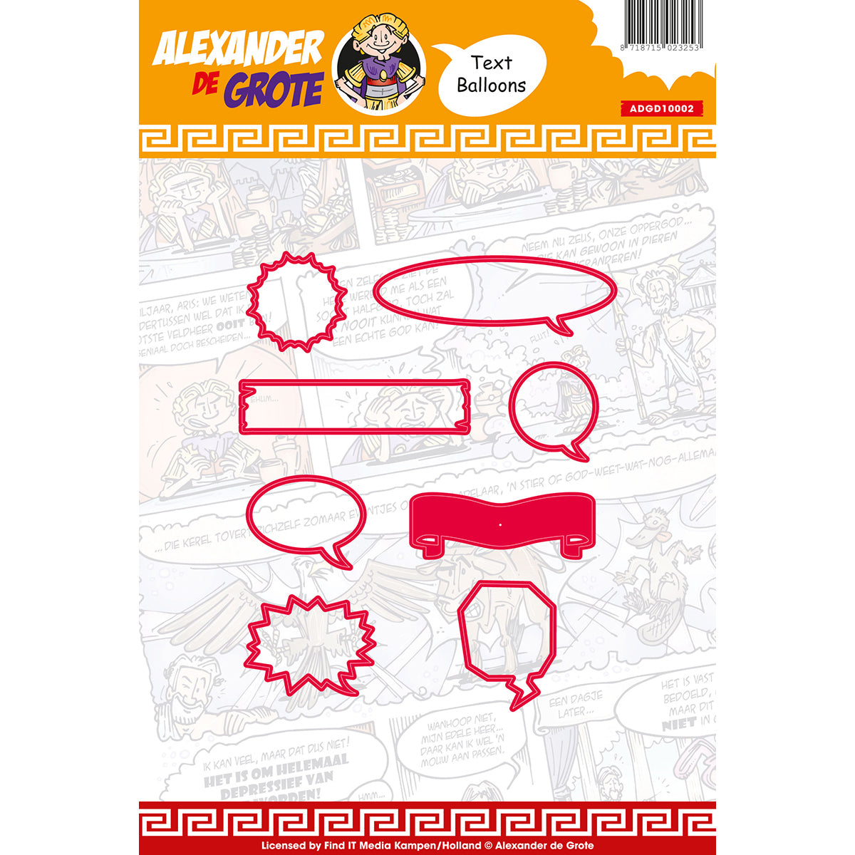 Find It Trading Alexander de Grote Die - Text Balloons