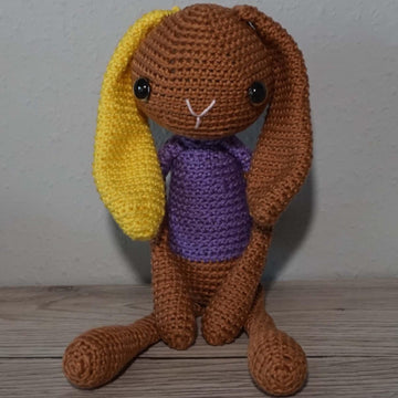 Amigurumi Häkelanleitung für den Hasen Hoppel