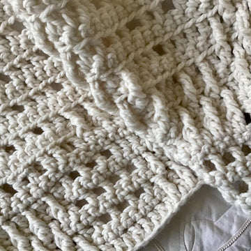 The Alabaster Patchwork Blanket