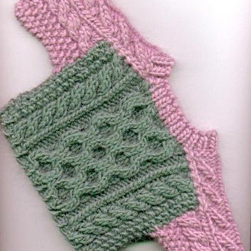 Teddy Bear Aran Pullover with Hat