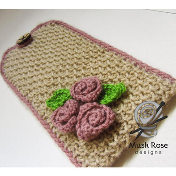 Rustic Rosettes Eyeglasses Case