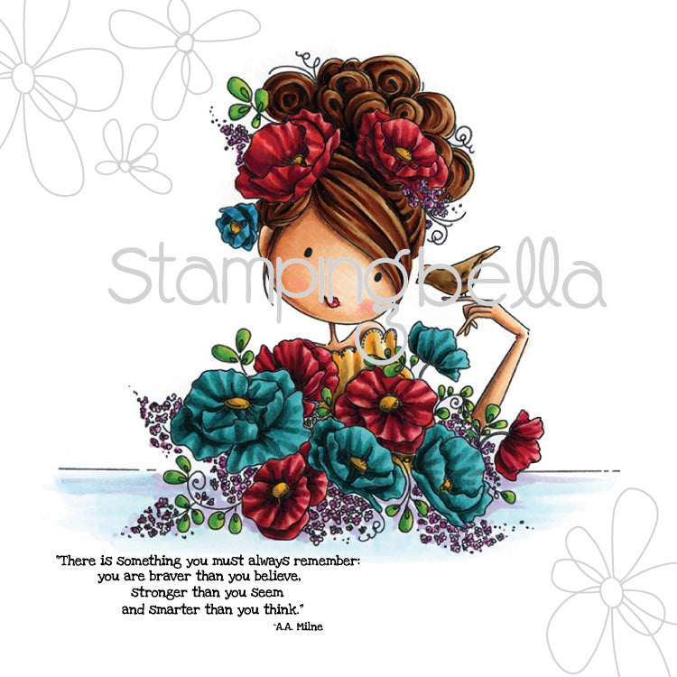 Stamping Bella Cling Stamps - Fiona Loves Flowers