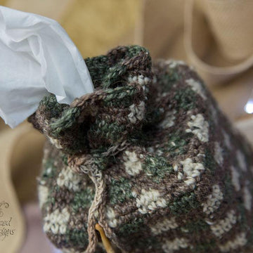 Rustic Gingham Tissue Cover