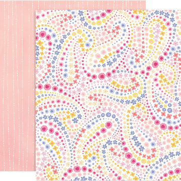 American Crafts Paige Evans Bloom Street Double-Sided Cardstock 12"X12" 25/Pkg - #18