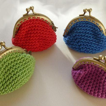 Easy Crochet Kisslock Coin Purse