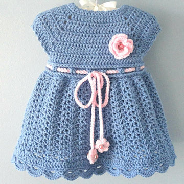 Crochet PATTERN Baby Dress Infant Dress