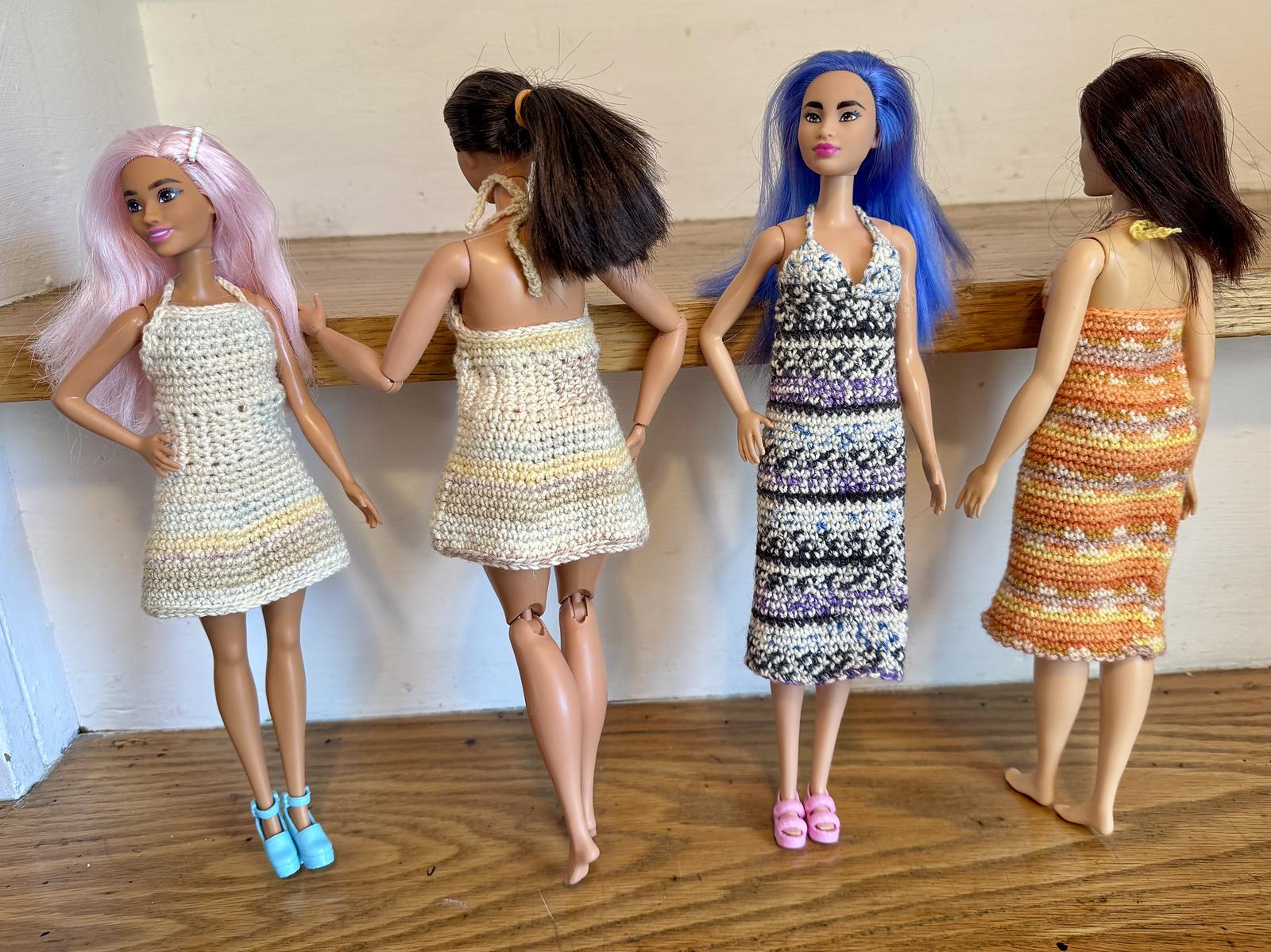 Two Fashion Doll Sundresses