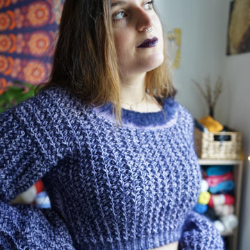 Grape Sweater