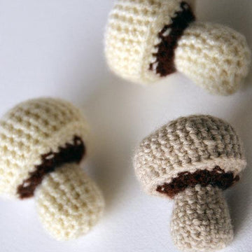 Mushroom Crochet Pattern, Mushroom Amigurumi, Food Amigurumi, Vegetable Crochet Pattern