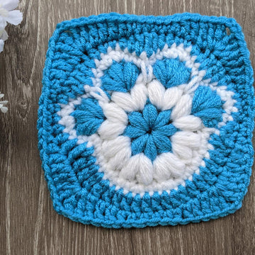 Paw Print Granny Square