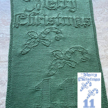 Nr. 413 Christmas Cane Merry Christmas