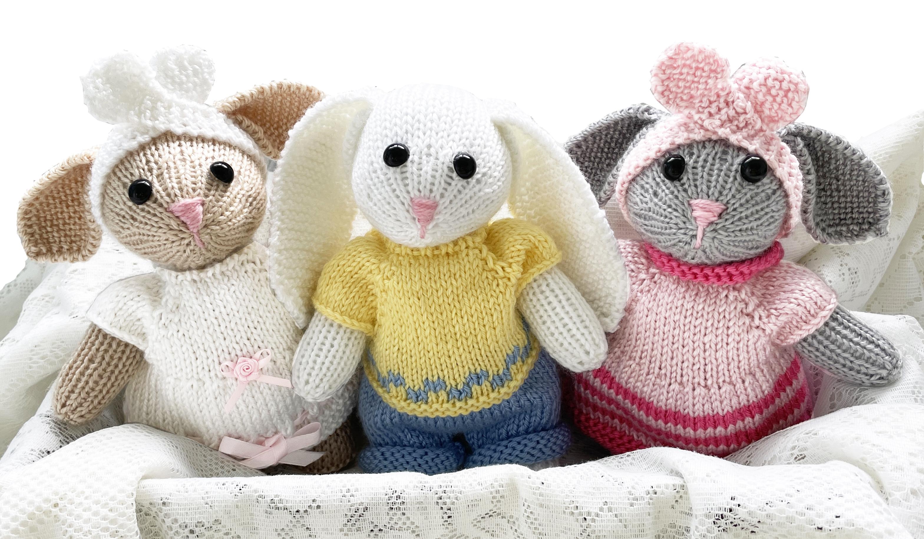 Bunny trio  19149
